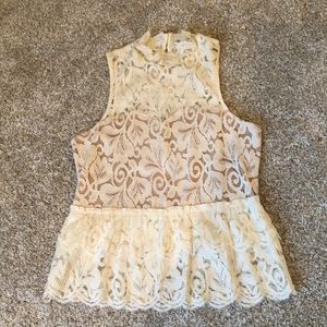 Express lace tank